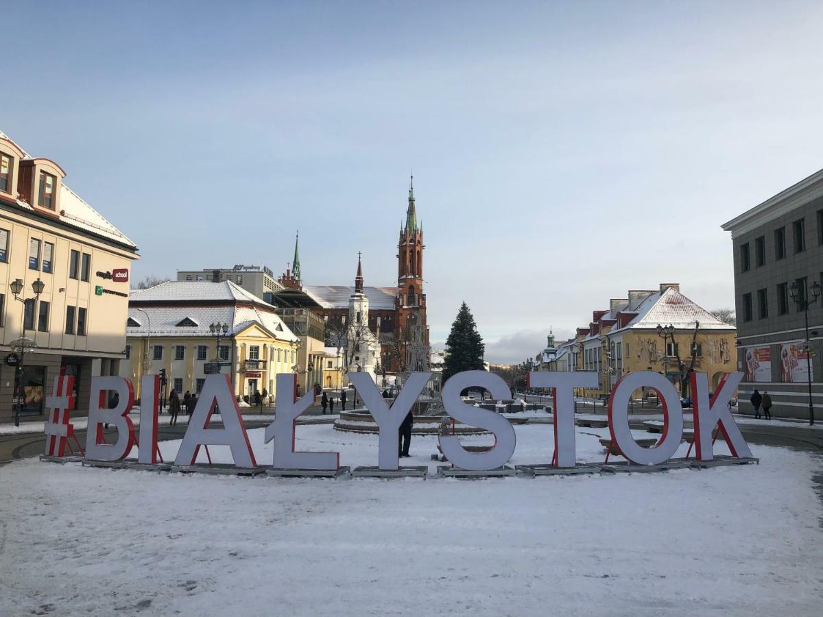 Cr Apartament Scisle Centrum Aleja Bluesa Białystok Eksteriør billede
